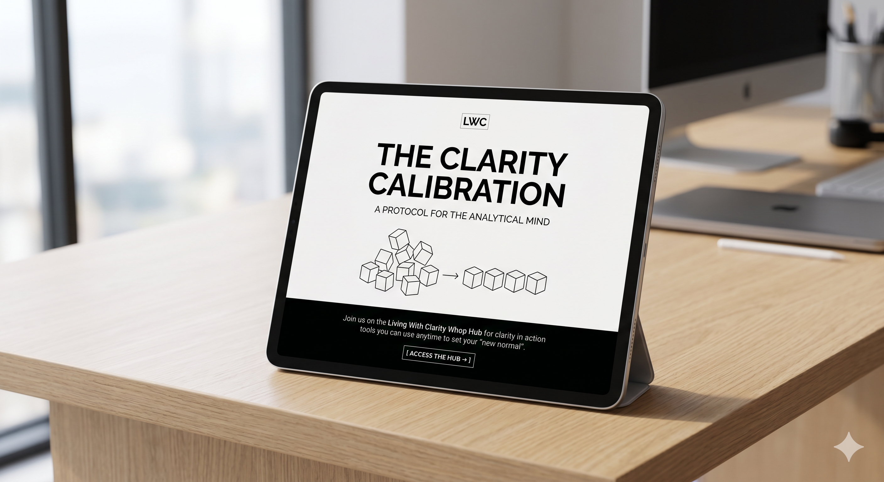 The Clarity Calibration Guide Mockup