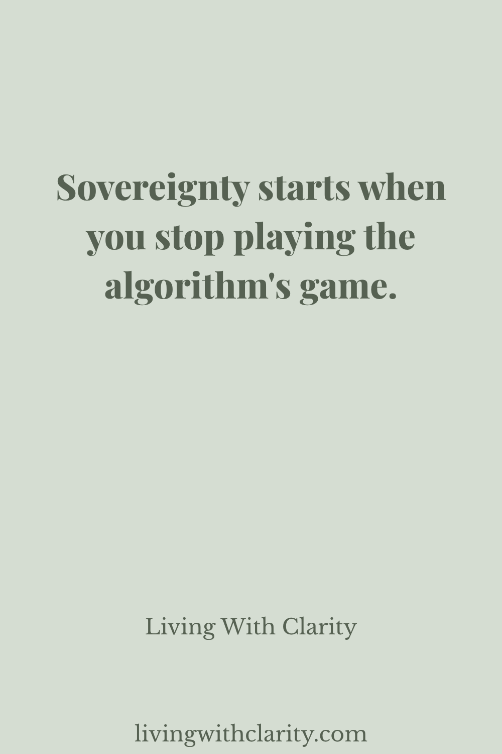Sovereignty Start