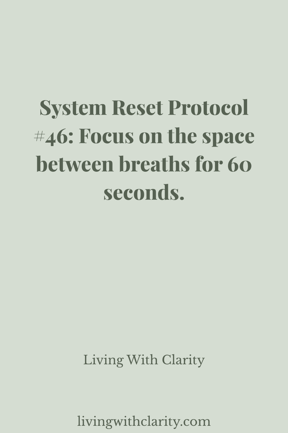 Protocol 26 Focus