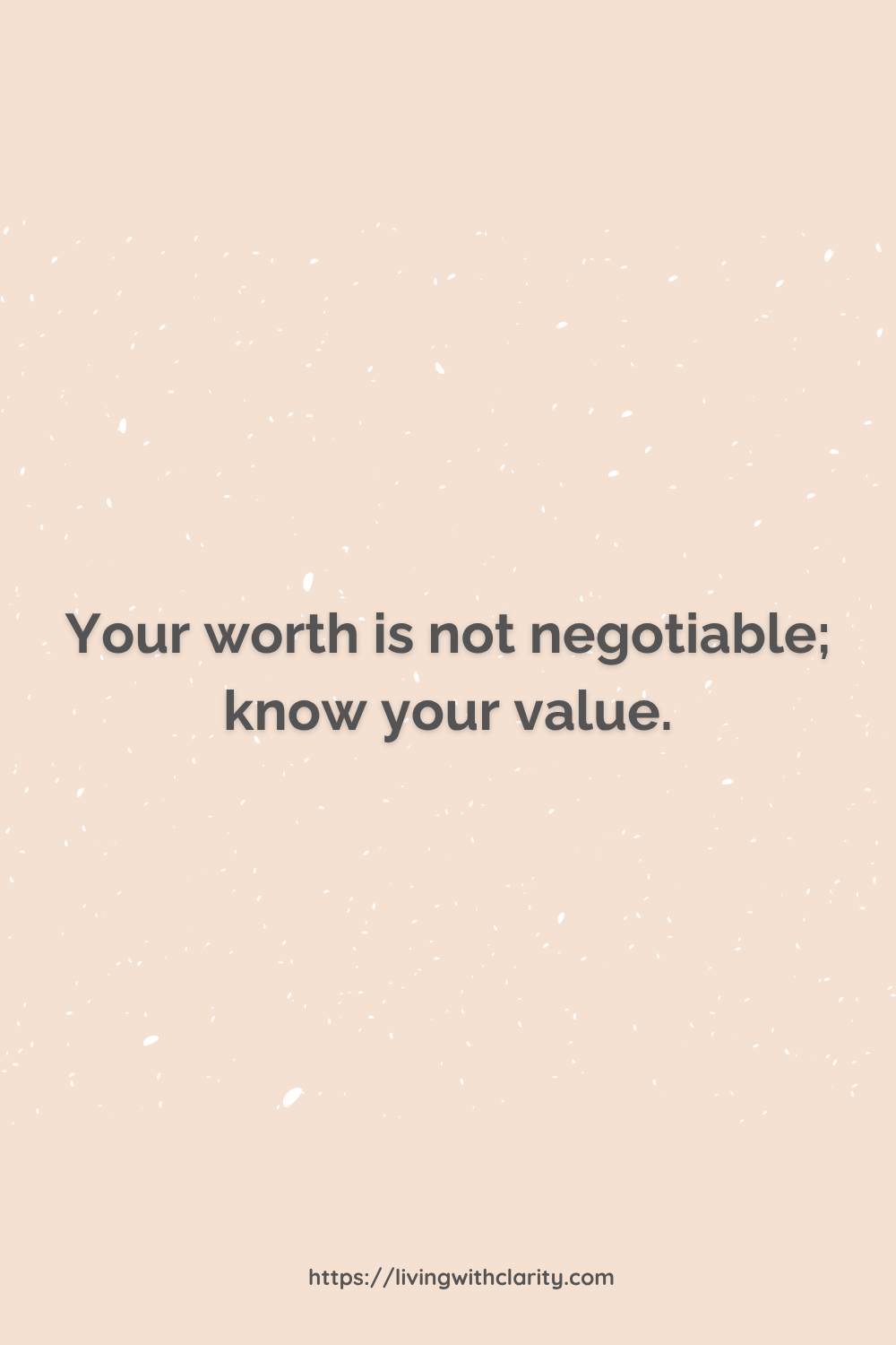 Self Worth Reset